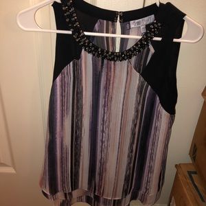 Jennifer Lopez multi colored tank top